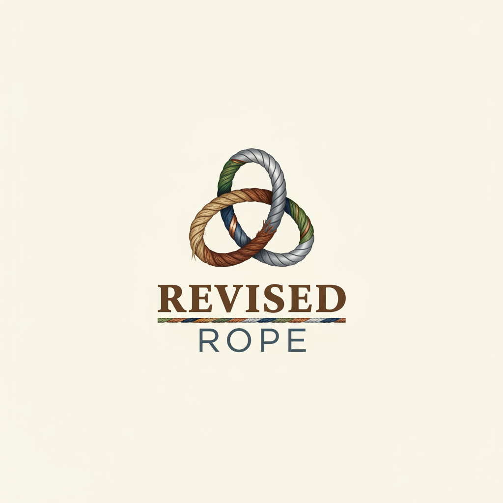 Revised Rope logo with interwoven ropes