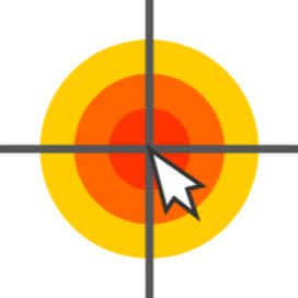 NTx Ventures logo featuring a target and cursor