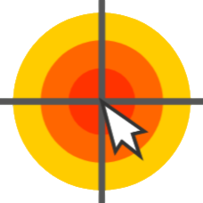 Exact Ad logo showing a target with a cursor